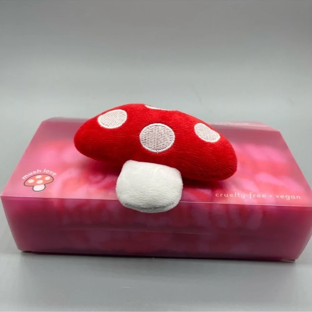 The Crème Shop 3D Teddy HeadyBand 🍄mush love🍄 Plushie Spa Headband, NWT